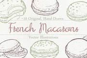 French Macarons, an Illustration by Ferntale Art & Design (Thumbnail 1 of 2)