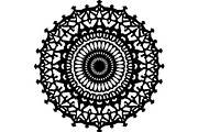 Black Ornate Mandala Designs, an Object Graphic by Designer_Momina (Thumbnail 10 of 10)