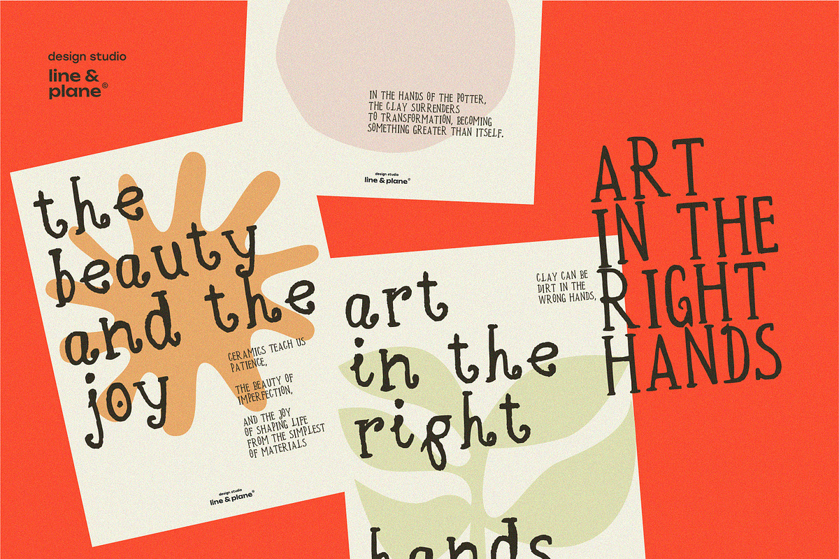 Kazka - Latine & Cyrillic Font, a Handwritten Font by line & plane (Photo 8 of 10)