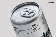 Metallic Soda Can Mockup Set, a Packaging Mockup by Renderteam (Thumbnail 10 of 15)