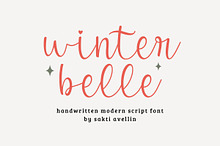 Winter Belle - Modern Script Font