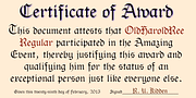 OldHaroldRee, a Blackletter Font by Ingrimayne Type (Thumbnail 2 of 6)