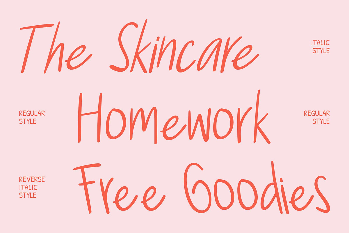 CS Agenda – Handwritten Font, a Handwritten Font by Craft Supply Co. (Photo 2 of 8)