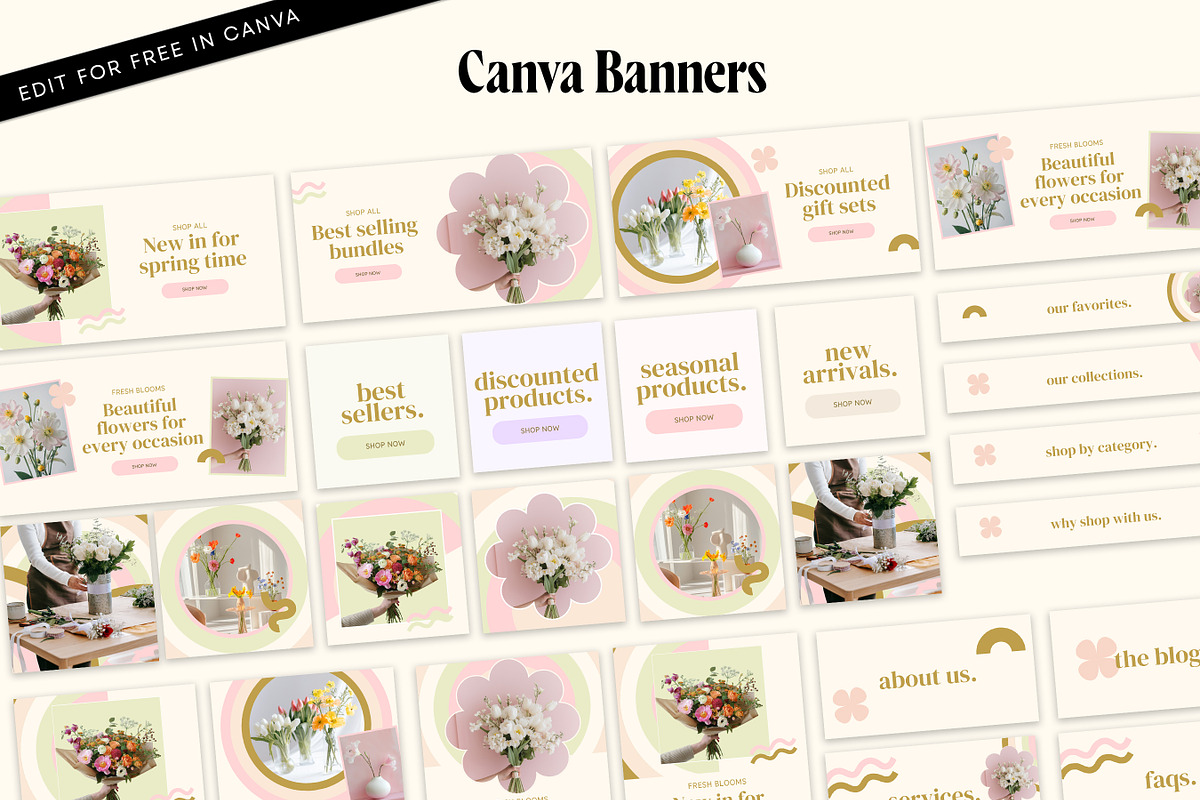 Florist Shopify Website Theme, a Shopify Template by Template Twist Shop (Photo 6 of 9)