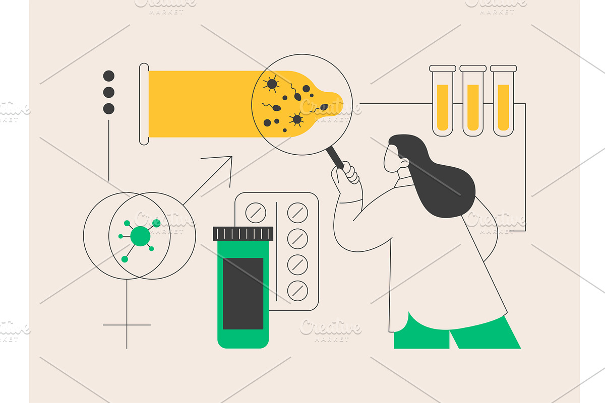 Sexually transmitted diseases, a Person Illustration by Visual Generation