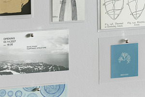 Pinned Paper Mockup