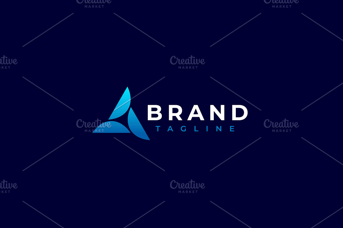 Modern strong dynamic tech logo., a Branding & Logo Template by lettett