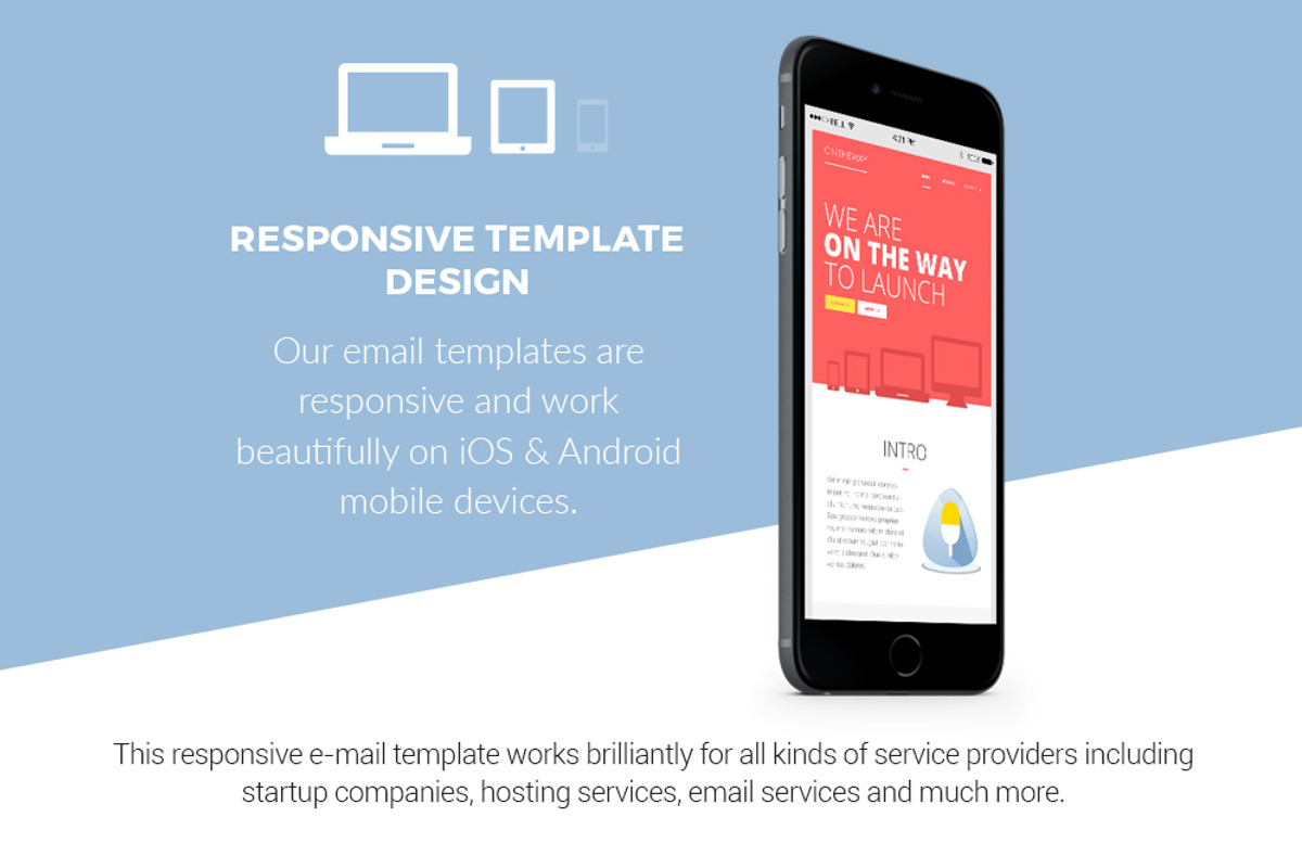 On the way-Email Newsletter Template, an Email Template by ZippyPixels (Photo 2 of 4)