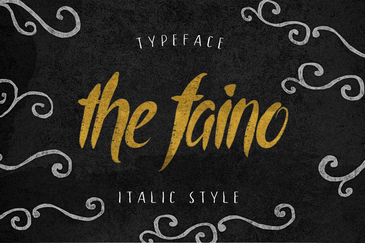 the faino typeface preview 2