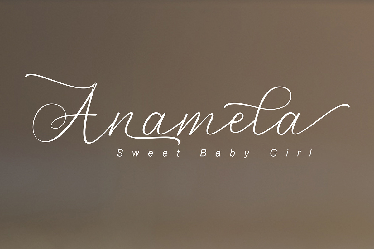 Nathale Script, a Script Font by PollemSt (Photo 3 of 6)