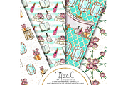 Spa Time Paper Pack, a Pattern Graphic by HeidiCIllustration (Thumbnail 5 of 5)