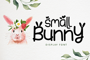 Small Bunny - Display Font, a Font by Illushvara Design (Thumbnail 1 of 8)
