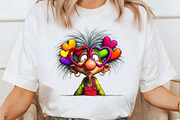 Quirky Grandma Clipart, an Illustration by Libby Wishes (Thumbnail 5 of 7)