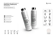 Long Bottle Tumbler Mockup Template, a Household Mockup by DesignRushMarket (Thumbnail 1 of 11)