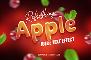 Editable Juice Text Effect Pack of 6, a Layer Style Add-On by Creative Designs (Thumbnail 4 of 6)