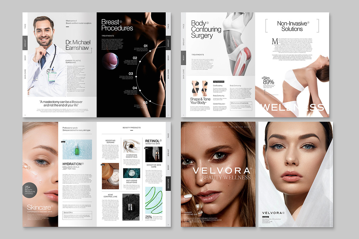 Beauty & Wellness Brochure Template, a Brochure Template by BrandPacks (Photo 4 of 6)