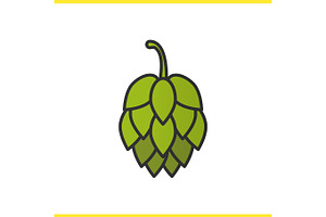 Hop Cones Color Icon