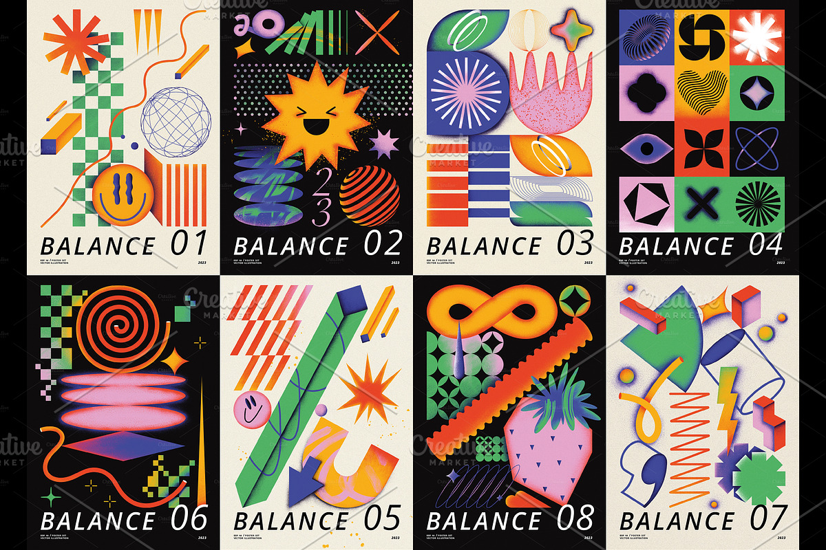 BALANCE: Contemporary Posters, a Poster Template by oxygen_8 (Photo 9 of 9)