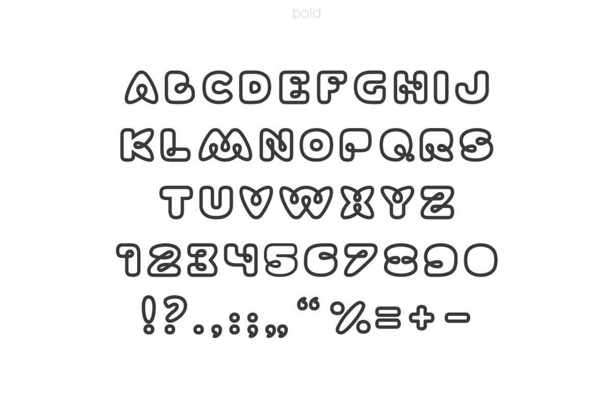 PLY font family preview 2