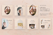 Instagram for coach set CANVA PS, a Social Media Template by Craft_Monkey (Thumbnail 6 of 15)