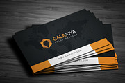 Modern Creative Business Cards, a Business Card Template by Galaxiya (Thumbnail 2 of 11)