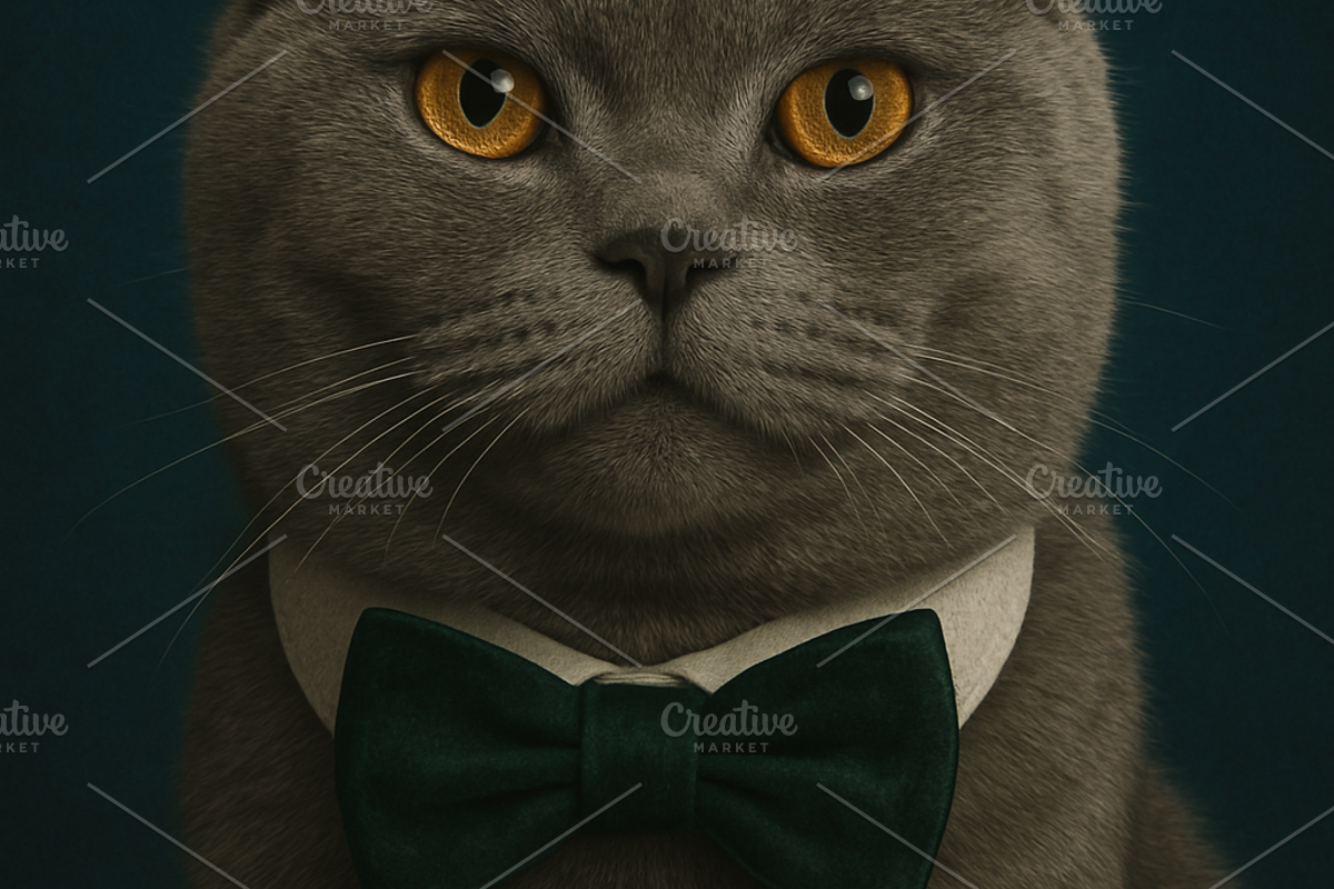 15 Cat Portraits Collection, an Animal Photo by TheSimpleCreator (Photo 4 of 12)