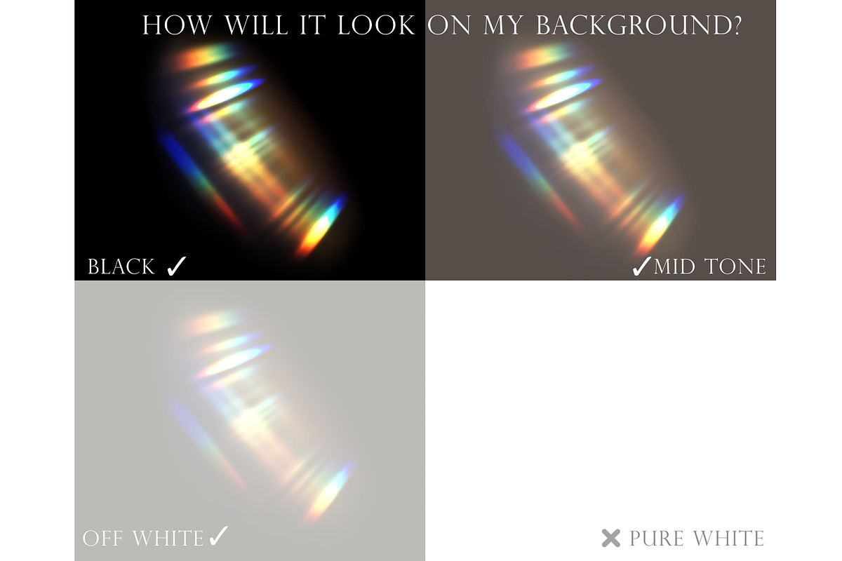 Prism crystal light leak overlays, an Object Graphic by Paper Farms (Photo 6 of 7)