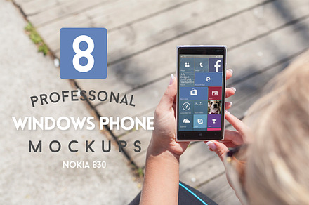 8 Windows Phone Mockups