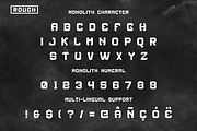 Monolith typeface (intro sale), a Font by Rvq Type Foundry (Thumbnail 3 of 6)