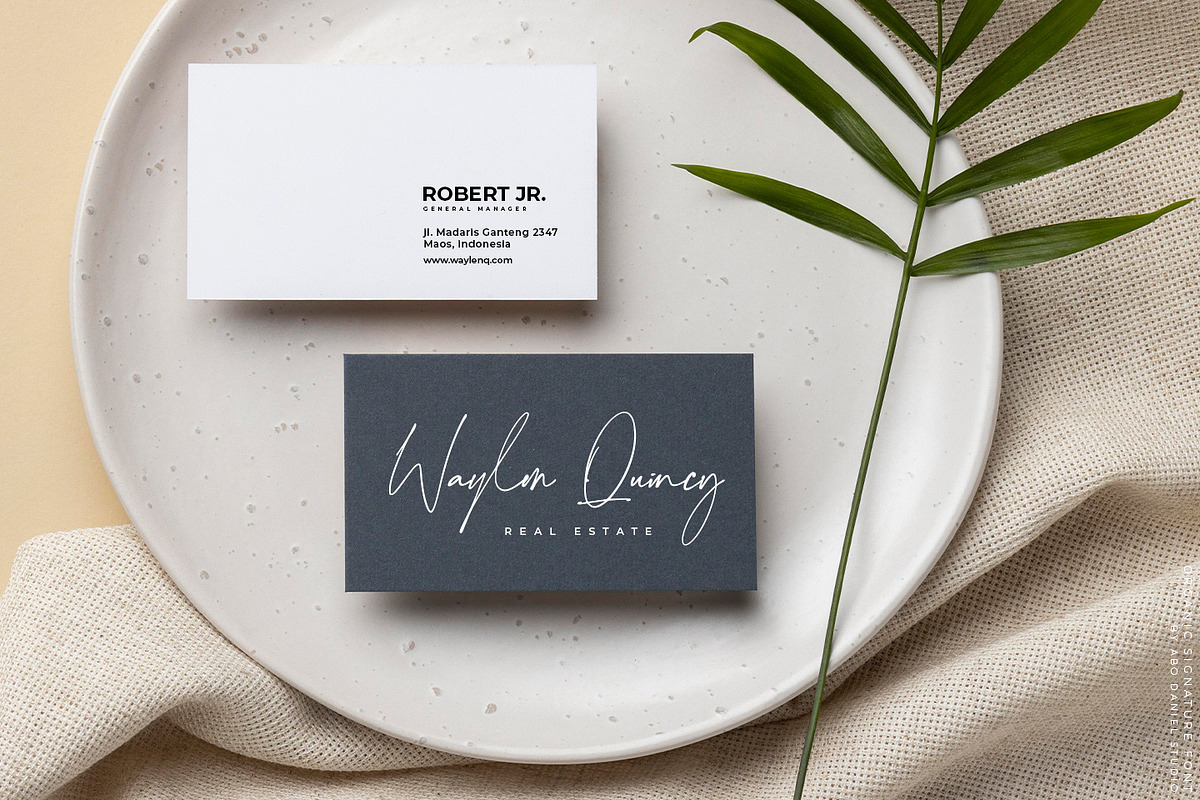 Stanley Elliott, a Handwritten Font by Abo Daniel Studio (Photo 8 of 17)