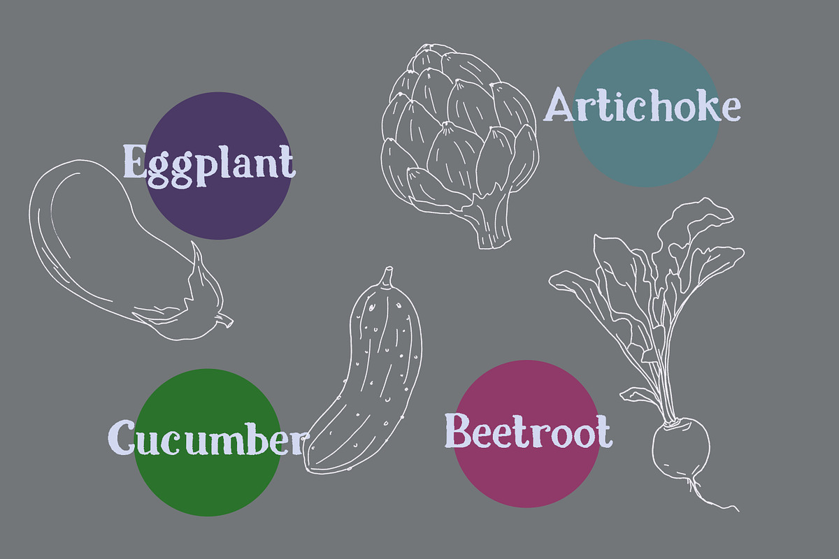 Bilberry rough serif font, a Serif Font by Art pages (Photo 4 of 10)