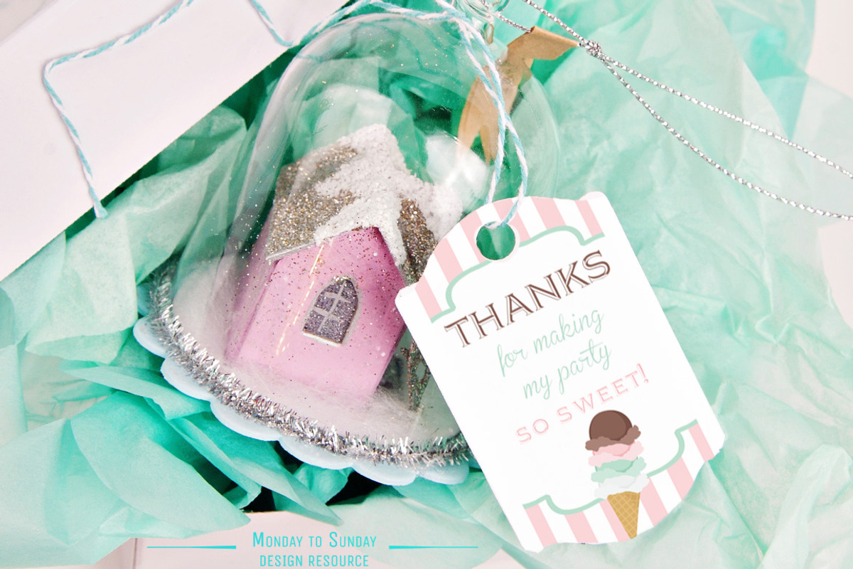 21 Gift Tags TWO! FLAT Mockups, a Packaging Mockup by Snark Heart (Photo 3 of 8)