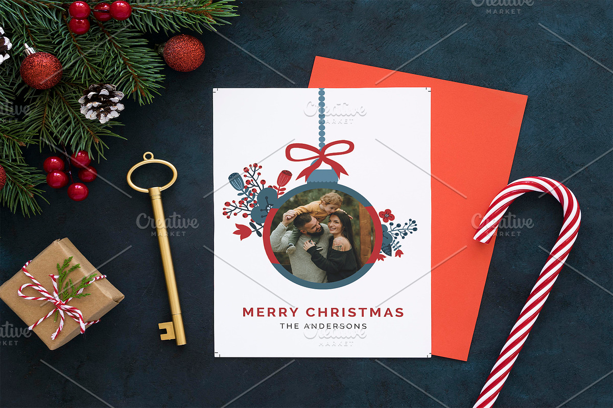 Photo Christmas Card, a Card Template by Cyrah's Collection (Photo 2 of 3)