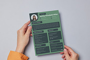 CV Resume Medical Healthcare V1, a Resume Template by twinstd (Thumbnail 2 of 3)