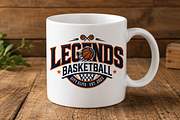 Legends Basketball Team, an Object Graphic by Artivon (Thumbnail 1 of 3)