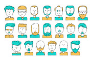 Hand-Illustrated Avatars, an Icon by Lukino (Thumbnail 3 of 3)