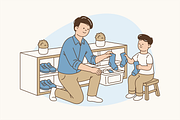 Growing Together Illustration, an Object Graphic by Jump Studio (Thumbnail 9 of 12)