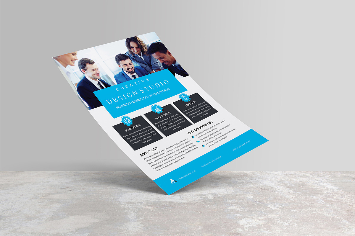 Business Flyer Template, a Flyer Template by Mazharul Islam (Photo 6 of 8)