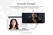 WIX Website Template for Consultants, a Wix Template by CreatedbyVision LLC (Thumbnail 5 of 10)