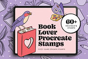 Book Lover Set for Procreate, a Brush Add-On by Pencil Twist (Thumbnail 1 of 10)