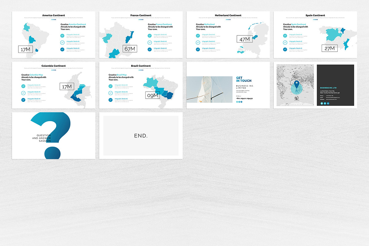 Business Plan Keynote Template, a Presentation Template by WhiteGraphic (Photo 46 of 47)