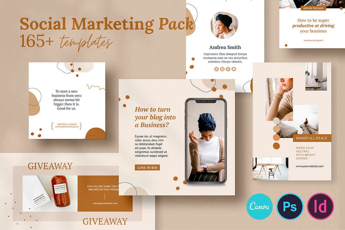 Social Media Bundle K / CANVA, PS, a Social Media Template by Mirazz (Photo 15 of 15)