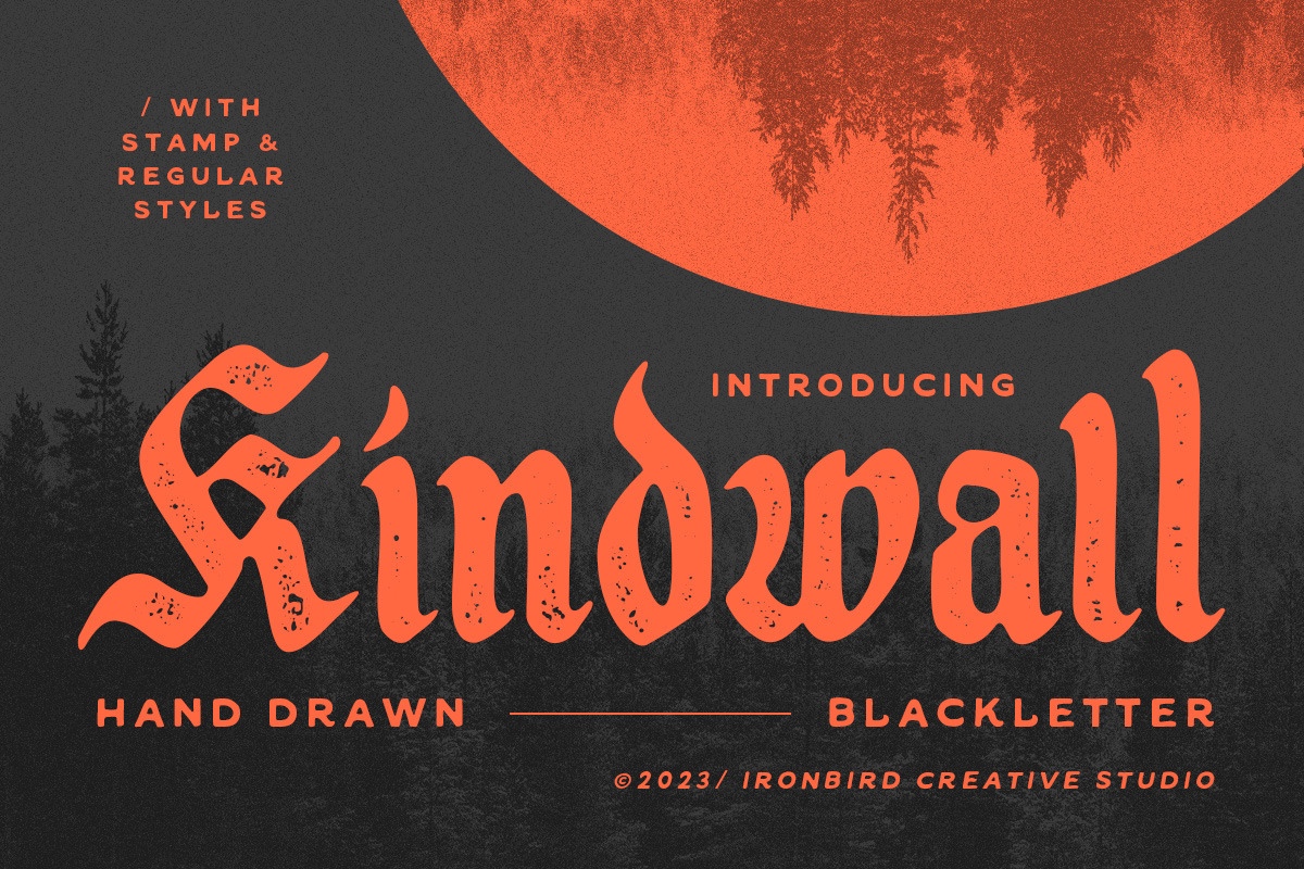 IC Kindwall Font Preview - Free Font Downloads