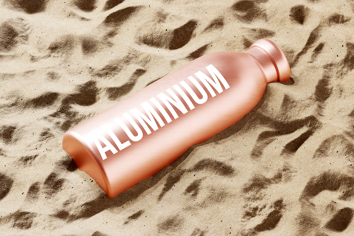 Aluminum Water Bottle Mockup Bundle, a Packaging Mockup by pmvch (Photo 50 of 51)