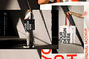 Urban Tote Bag Mockup Bundle, a Product Mockup by eezo (Thumbnail 1 of 12)