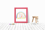 Frame Creator PNG Version w Bonus, a Print Template by Whimsicality (Thumbnail 4 of 31)