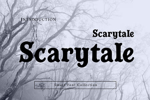 Scarytale, a Slab Serif Font by Wow Magic