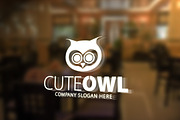 Cute Owl Logo, a Branding & Logo Template by Creative Dezing (Thumbnail 5 of 6)