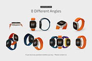 Apple Watch Ultra Mockup Set, a Wearable Device Mockup by Country4k (Thumbnail 4 of 4)