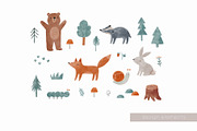 Watercolor woodland adventure, an Animal Illustration by Cute And Wild (Thumbnail 3 of 5)